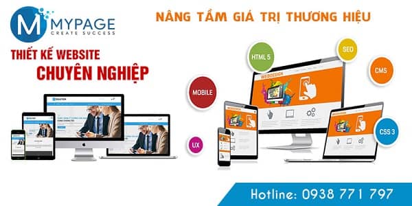 Công ty thiết kế website TPHCM: Mypage