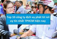 Top 10 công ty dịch vụ phát tờ rơi uy tín nhất TPHCM