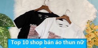 Top 10 shop bán áo thun nữ đẹp nhất TPHCM
